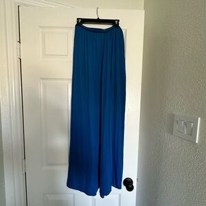 ZARA Blue Maxi Skirt Small